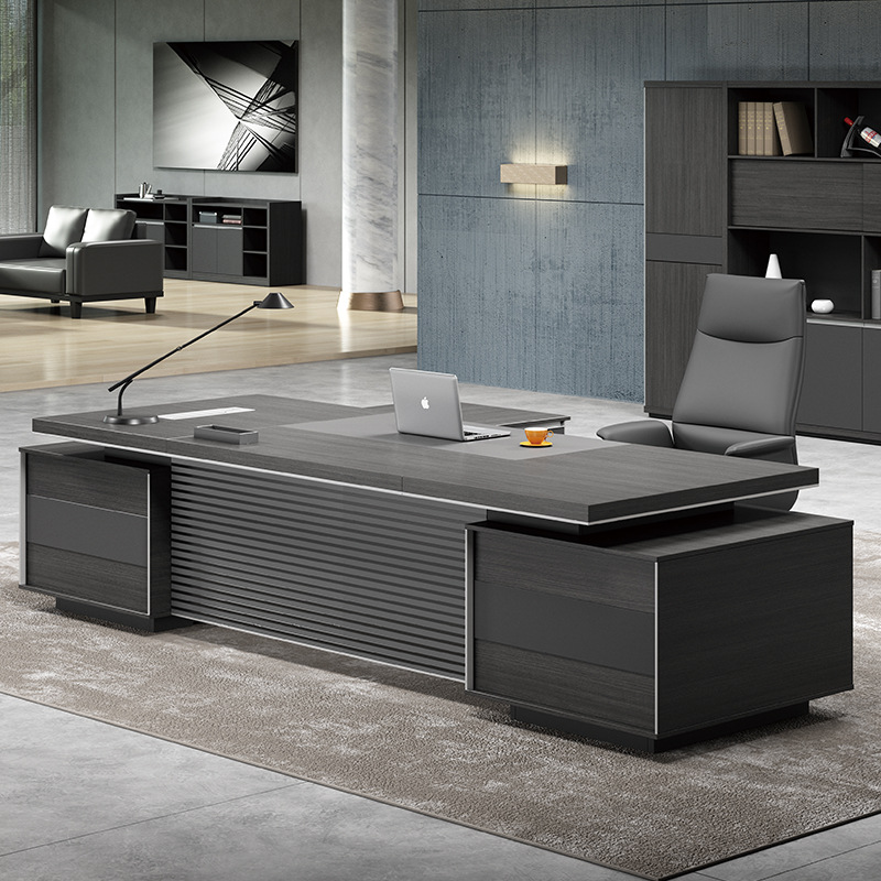 Modle DBT004 Dio Light Luxe Eenvoudig Modern Kantoor Single Manager Bureau Executive Computerbureau, Hoog-einde Office Executive Desk.